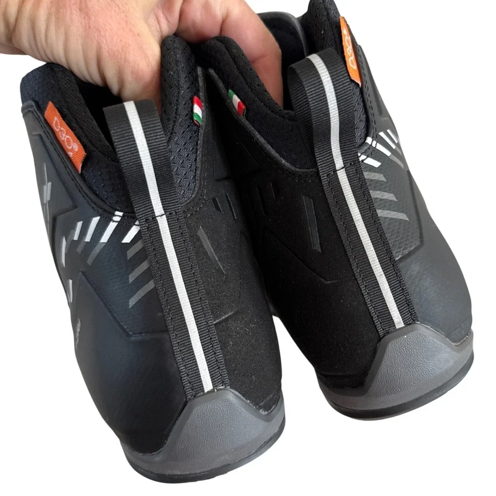 TCX RO4D Waterproof Motorcycle Riding Boots Black White Men's US 11 EU 45 $180
